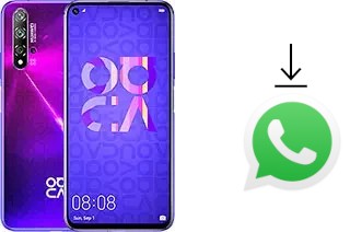 How to install WhatsApp in a Huawei nova 5T