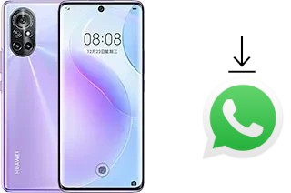 How to install WhatsApp in a Huawei nova 8 5G