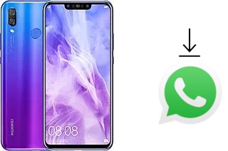 How to install WhatsApp in a Huawei nova 3