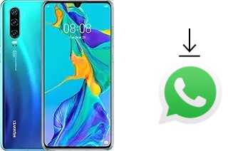 How to install WhatsApp in a Huawei P30