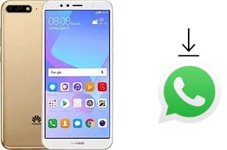 How to install WhatsApp in a Huawei Y6 (2018)