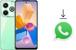 How to install WhatsApp in an Infinix Hot 40i