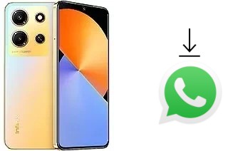 How to install WhatsApp in an Infinix Note 30i