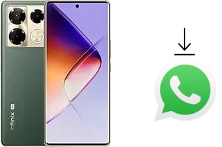 How to install WhatsApp in an Infinix Note 40 Pro