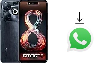 How to install WhatsApp in an Infinix Smart 8 (India)