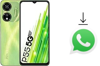 How to install WhatsApp in an itel itel P55 5G