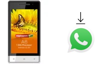 How to install WhatsApp in a Karbonn A6