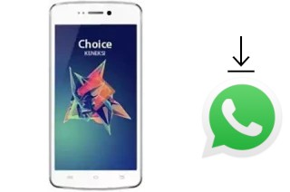 How to install WhatsApp in a KENEKSI Choice