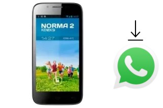 How to install WhatsApp in a KENEKSI Norma 2