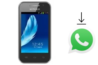 How to install WhatsApp in a KENEKSI Teta