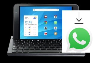 How to install WhatsApp in a Klipad KL9878