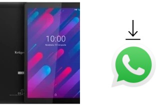 How to install WhatsApp in a Kruger-Matz EAGLE 1070