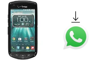 How to install WhatsApp in a Kyocera Brigadier