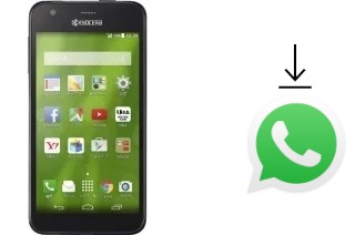 How to install WhatsApp in a Kyocera DIGNO C