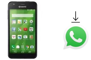 How to install WhatsApp in a Kyocera Digno U