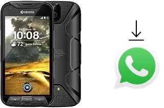 How to install WhatsApp in a Kyocera DuraForce Pro