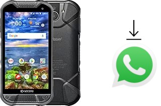 How to install WhatsApp in a Kyocera DuraForce Pro 2