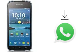 How to install WhatsApp in a Kyocera Hydro Life