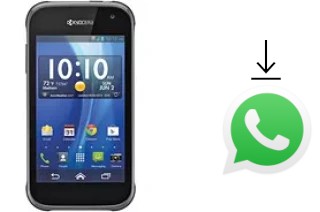 How to install WhatsApp in a Kyocera Hydro Xtrm