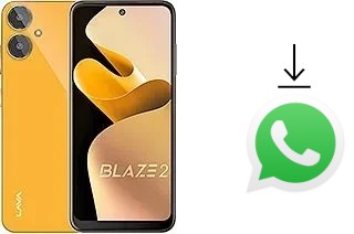 How to install WhatsApp in a Lava Blaze 2