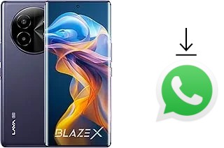 How to install WhatsApp in a Lava Blaze X