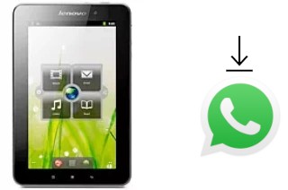 How to install WhatsApp in a Lenovo IdeaPad A1