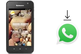 How to install WhatsApp in a Lenovo LePad S2005