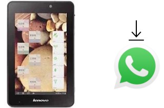 How to install WhatsApp in a Lenovo LePad S2007