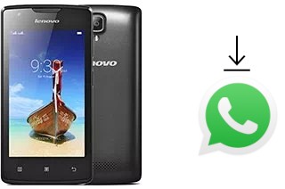 How to install WhatsApp in a Lenovo A1000