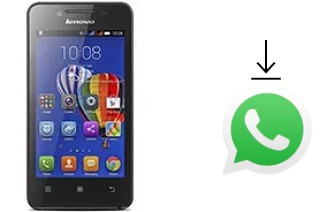 How to install WhatsApp in a Lenovo A319