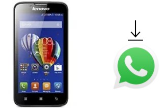 How to install WhatsApp in a Lenovo A328