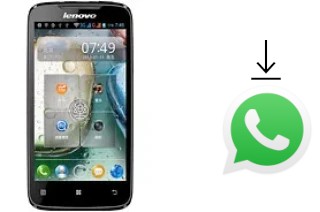 How to install WhatsApp in a Lenovo A390