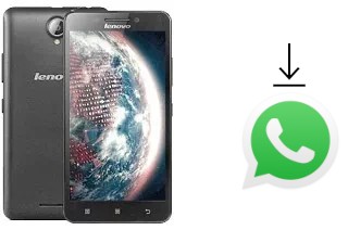 How to install WhatsApp in a Lenovo A5000