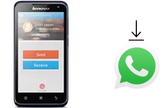 How to install WhatsApp in a Lenovo A526