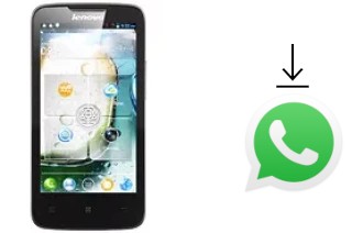 How to install WhatsApp in a Lenovo A820