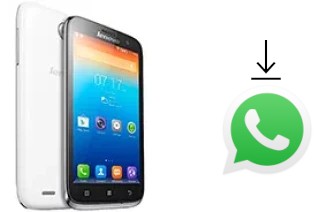 How to install WhatsApp in a Lenovo A859