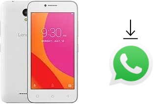 How to install WhatsApp in a Lenovo B