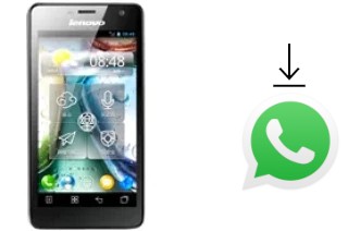 How to install WhatsApp in a Lenovo K860