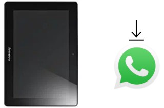 How to install WhatsApp in a Lenovo IdeaTab S6000F