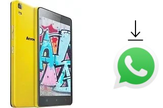 How to install WhatsApp in a Lenovo K3 Note