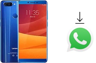 How to install WhatsApp in a Lenovo K5