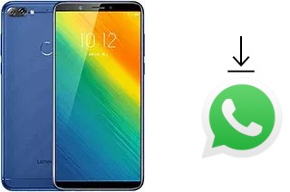 How to install WhatsApp in a Lenovo K5 Note (2018)