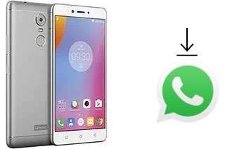 How to install WhatsApp in a Lenovo K6 Note