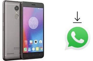 How to install WhatsApp in a Lenovo K6 Power