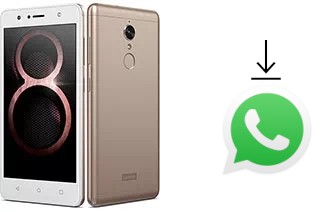 How to install WhatsApp in a Lenovo K8