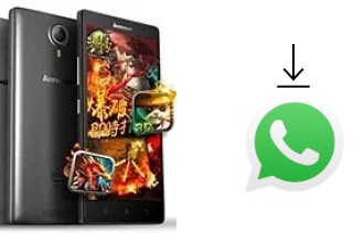 How to install WhatsApp in a Lenovo K80