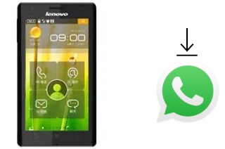 How to install WhatsApp in a Lenovo K800