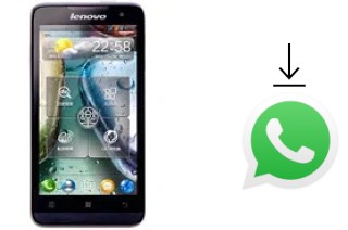 How to install WhatsApp in a Lenovo P770