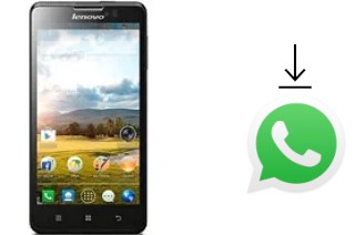 How to install WhatsApp in a Lenovo P780