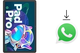 How to install WhatsApp in a Lenovo Pad Pro 2022